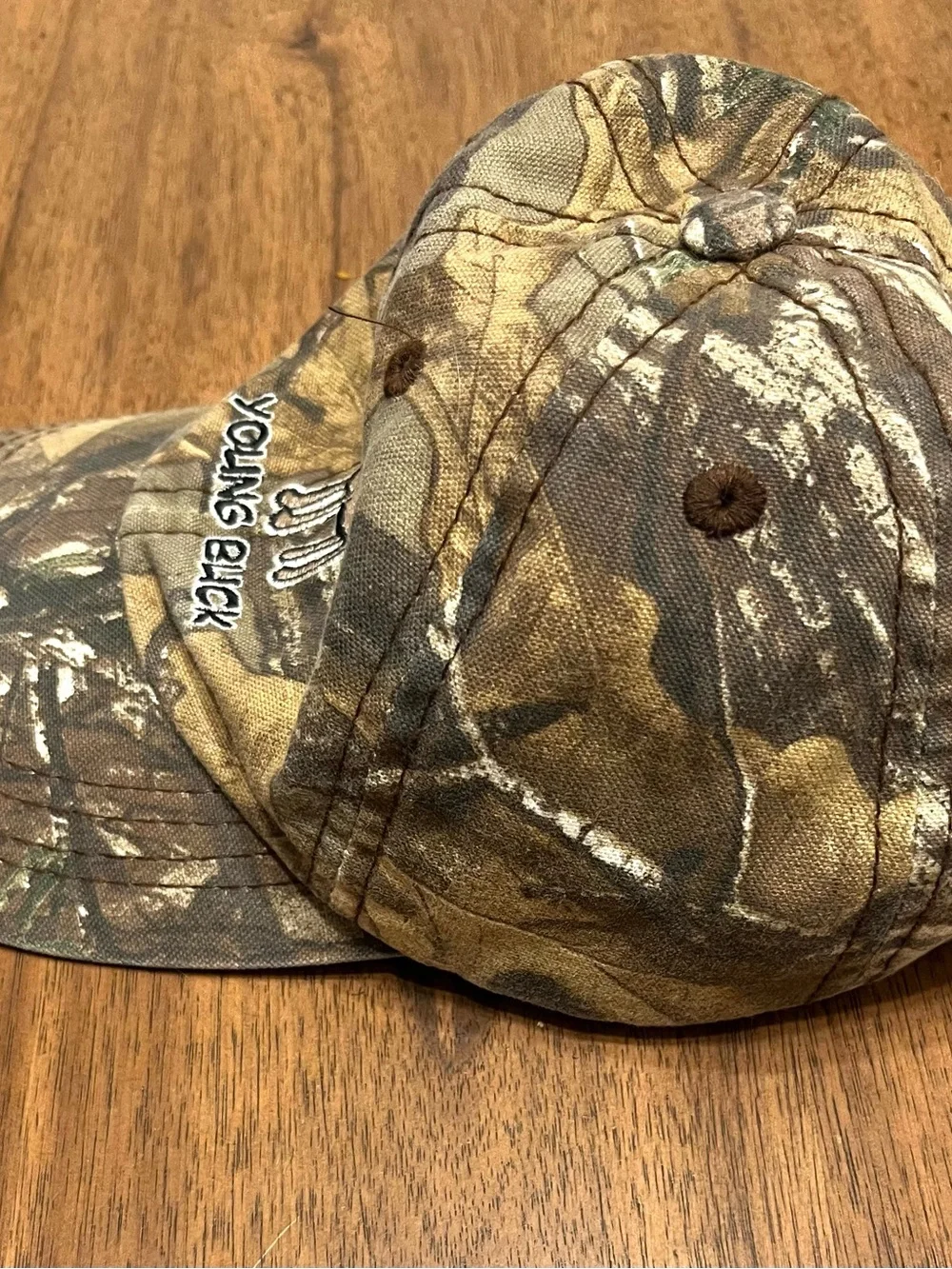 Young Buck Boys Camo Baseball Cap